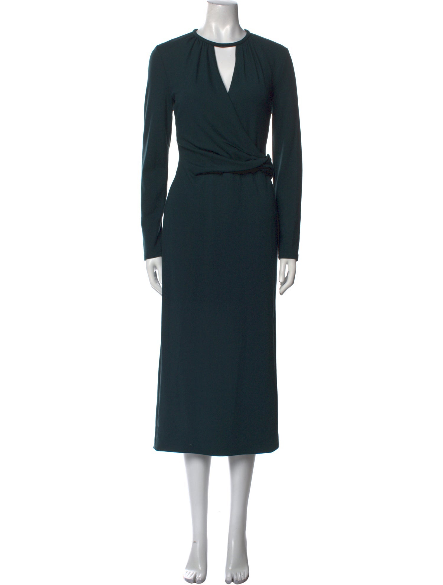 Giorgio Armani V-Neck Long Dress