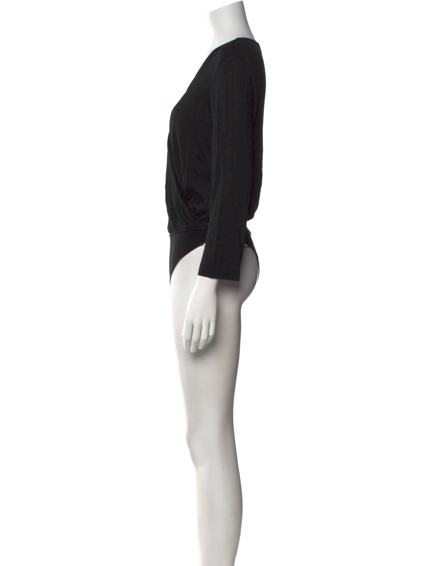 Giorgio Armani V-Neck Long Sleeve Bodysuit