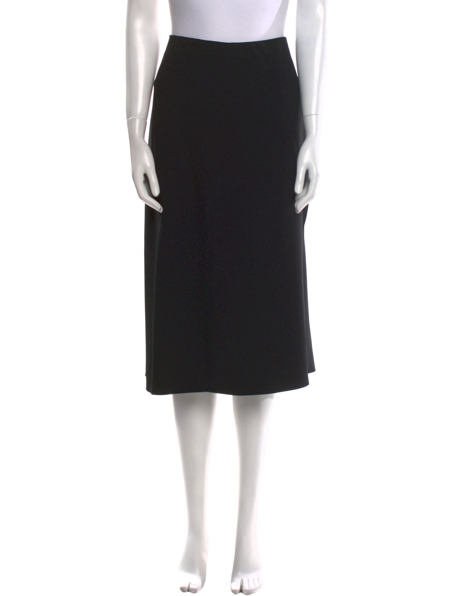 Giorgio Armani Wool Midi Length Skirt