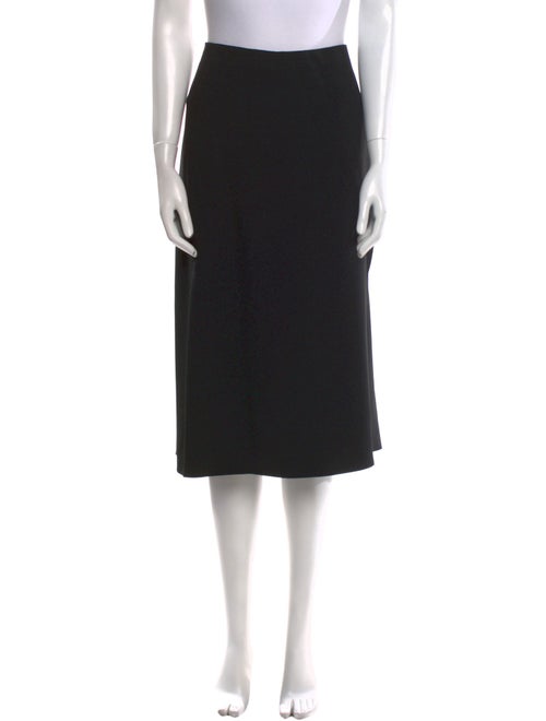 Giorgio Armani Wool Midi Length Skirt