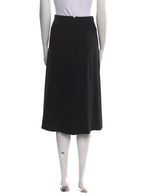 Giorgio Armani Wool Midi Length Skirt