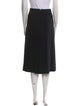 Giorgio Armani Wool Midi Length Skirt