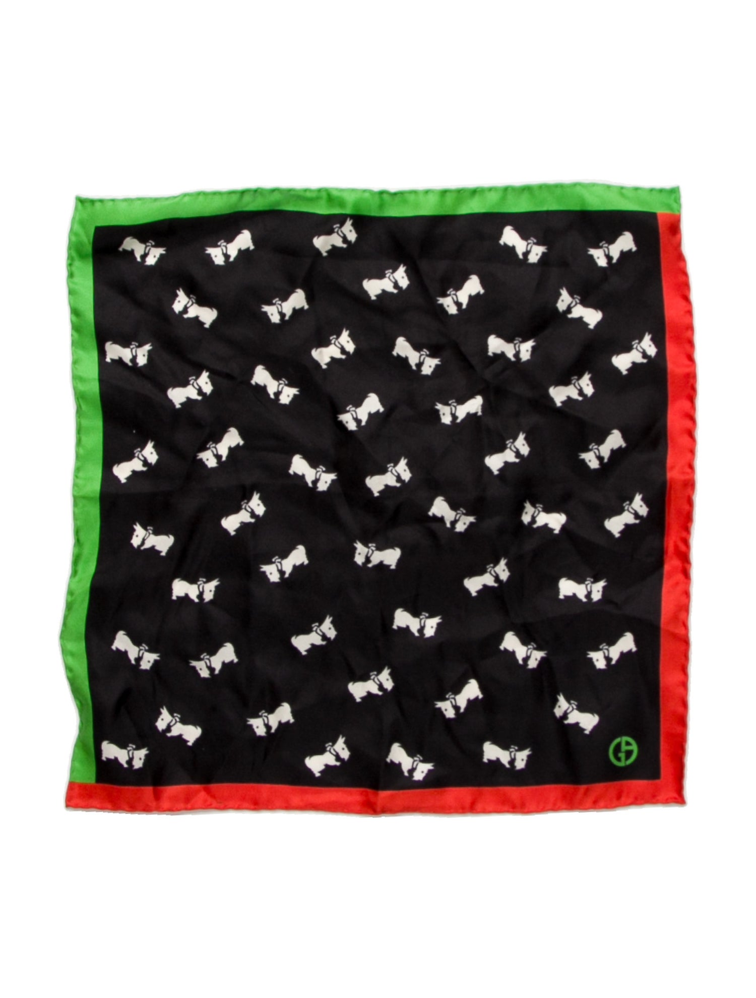 Giorgio Armani Silk Printed Scarf