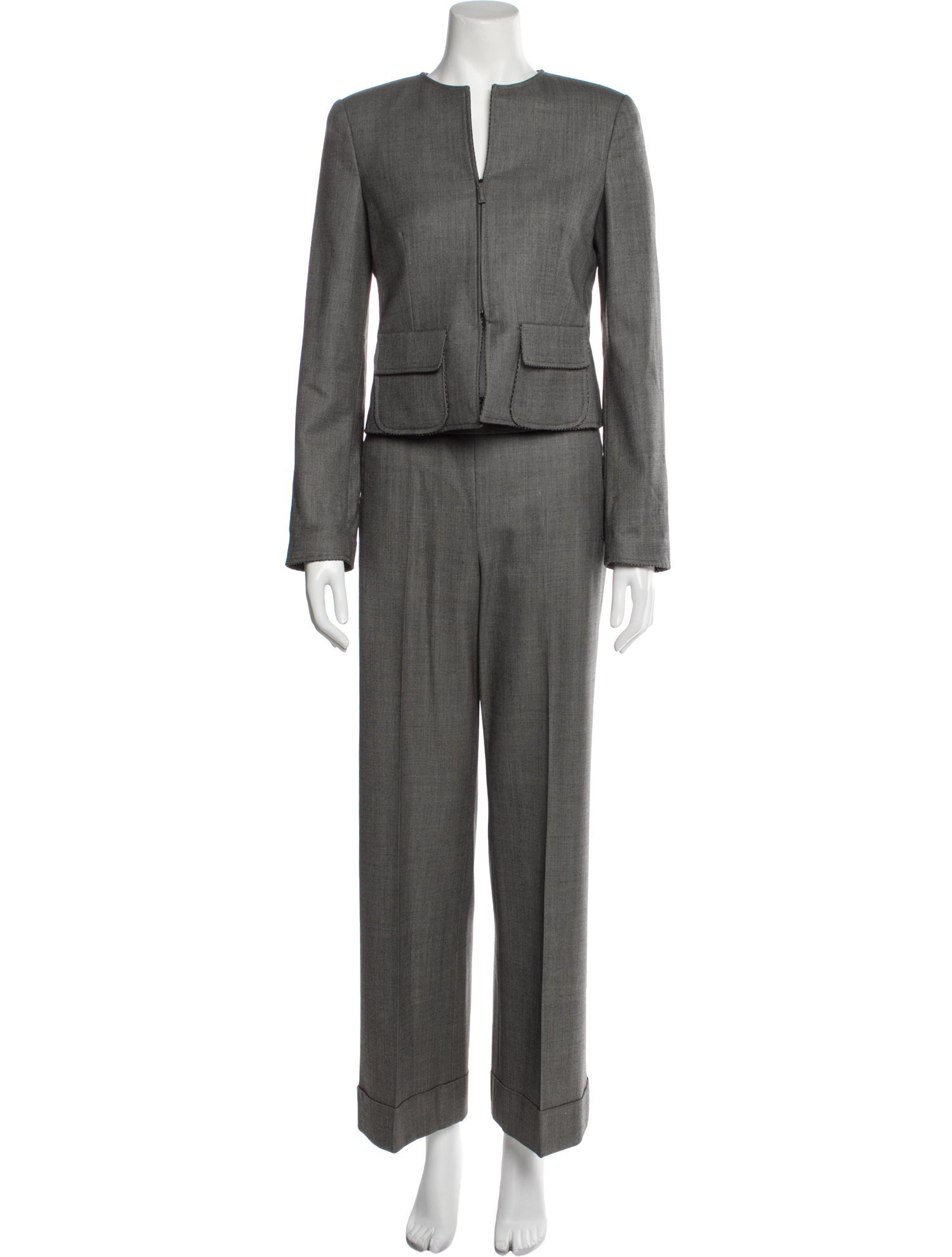 Giorgio Armani Vintage Wool Pantsuit