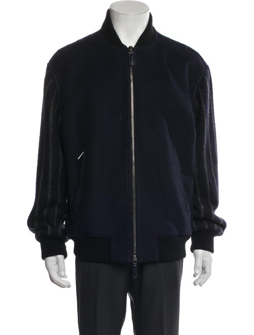 Giorgio Armani Virgin Wool Bomber Jacket