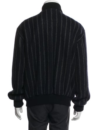 Giorgio Armani Virgin Wool Bomber Jacket