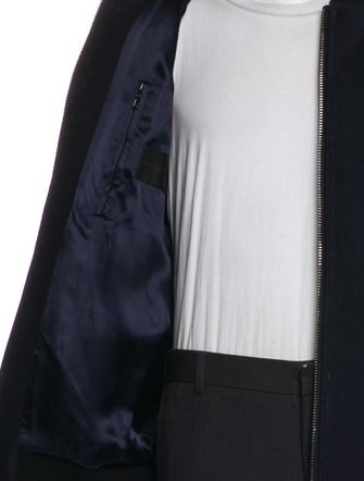 Giorgio Armani Virgin Wool Bomber Jacket