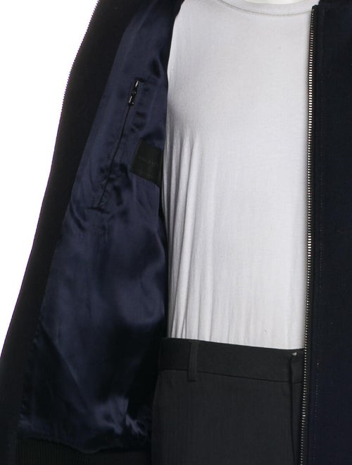 Giorgio Armani Virgin Wool Bomber Jacket