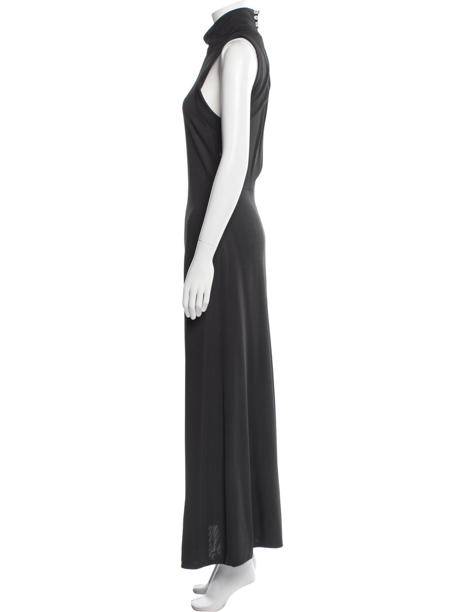 Giorgio Armani Turtleneck Long Dress