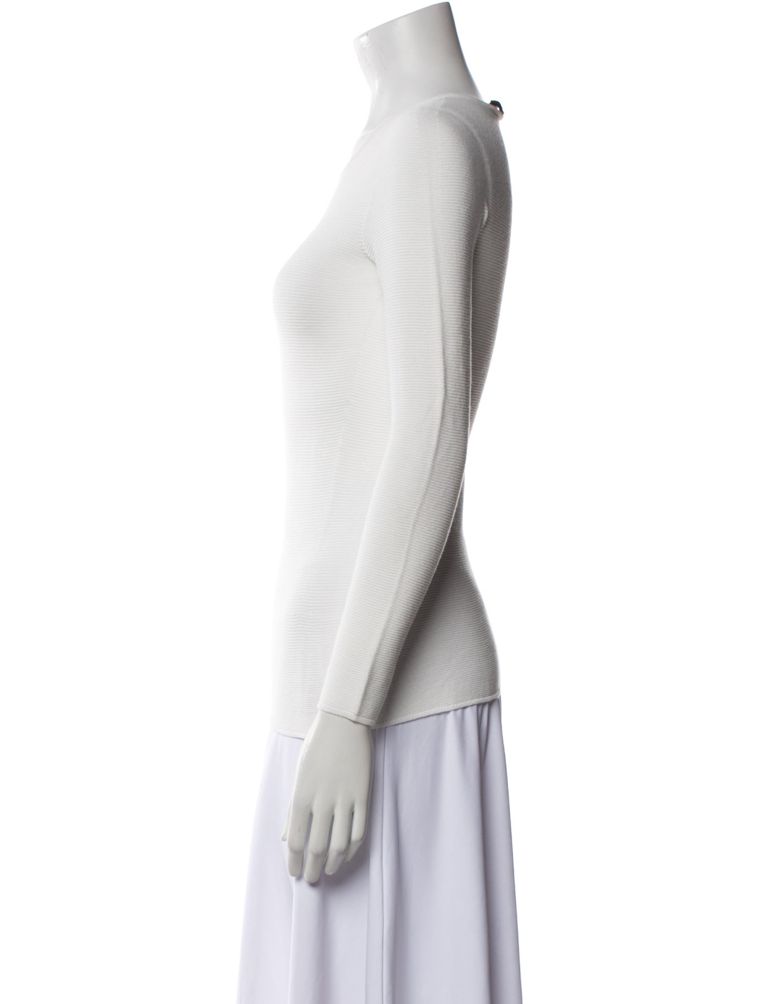 Giorgio Armani Scoop Neck Long Sleeve T-Shirt