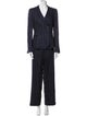 Giorgio Armani Virgin Wool Striped Pantsuit