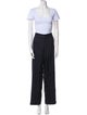 Giorgio Armani Virgin Wool Striped Pantsuit