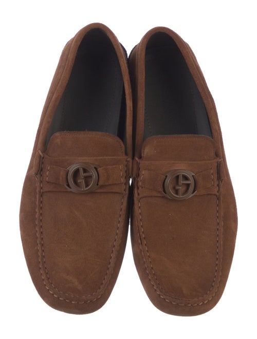 Giorgio Armani Suede Drivers