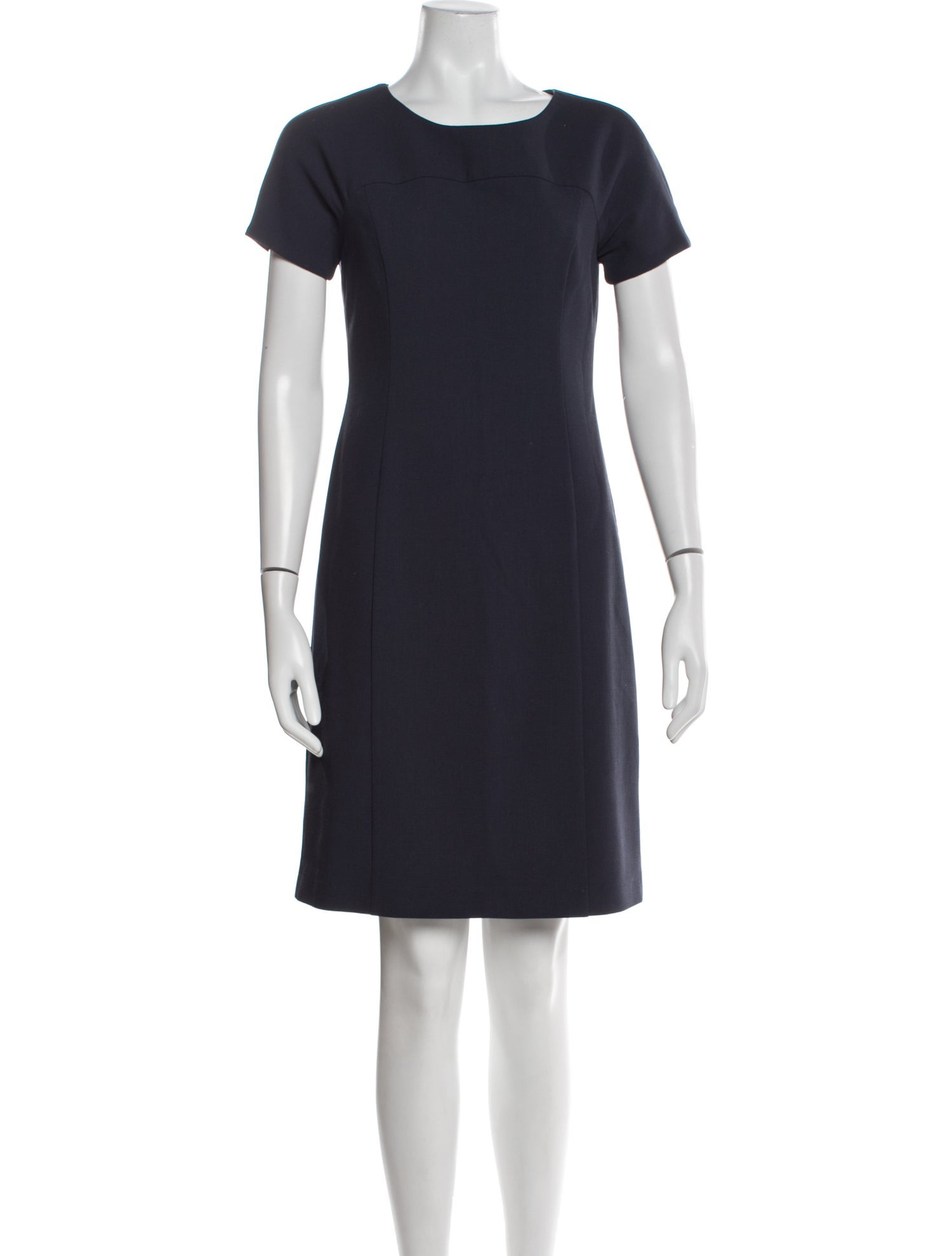 Giorgio Armani Virgin Wool Mini Dress