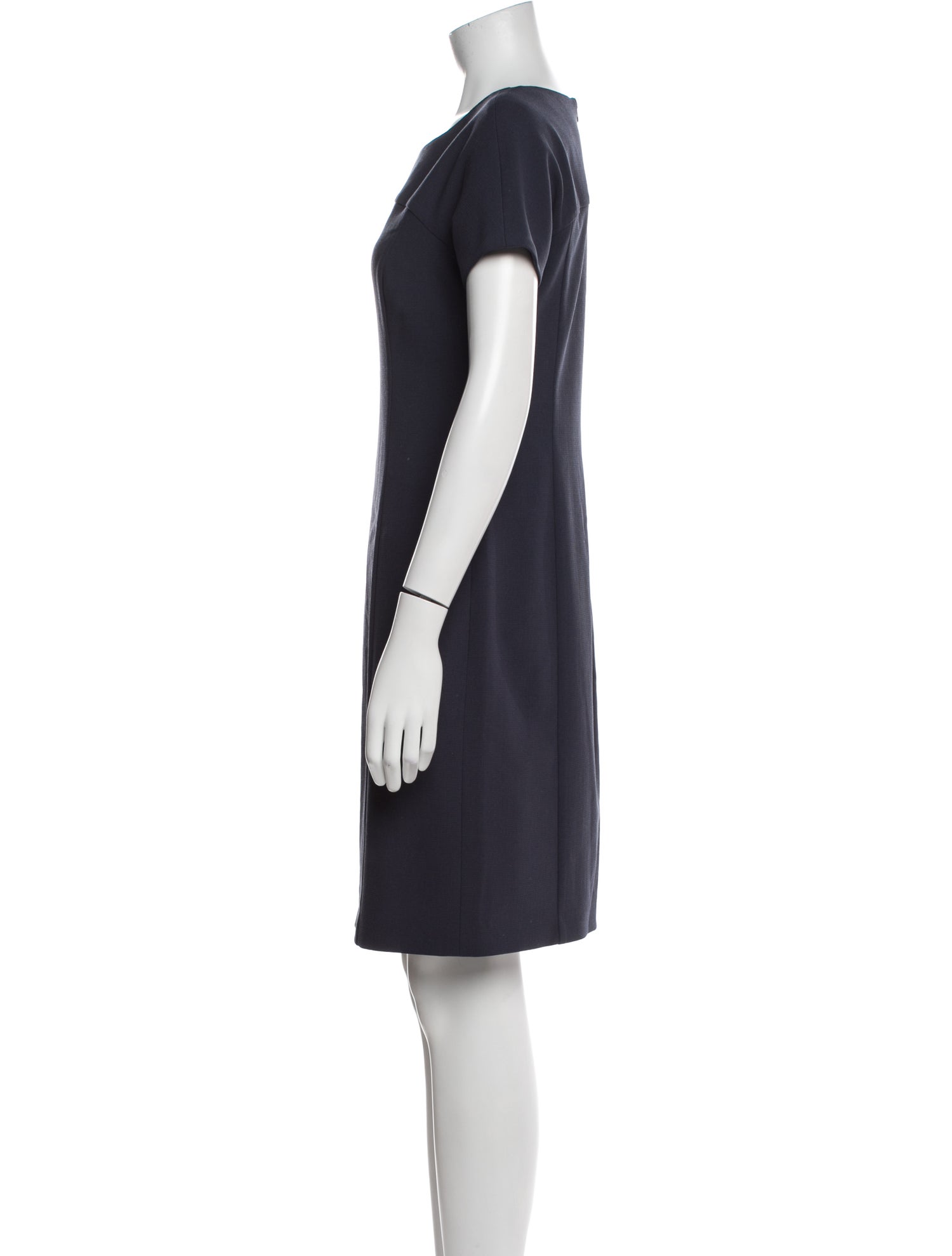 Giorgio Armani Virgin Wool Mini Dress