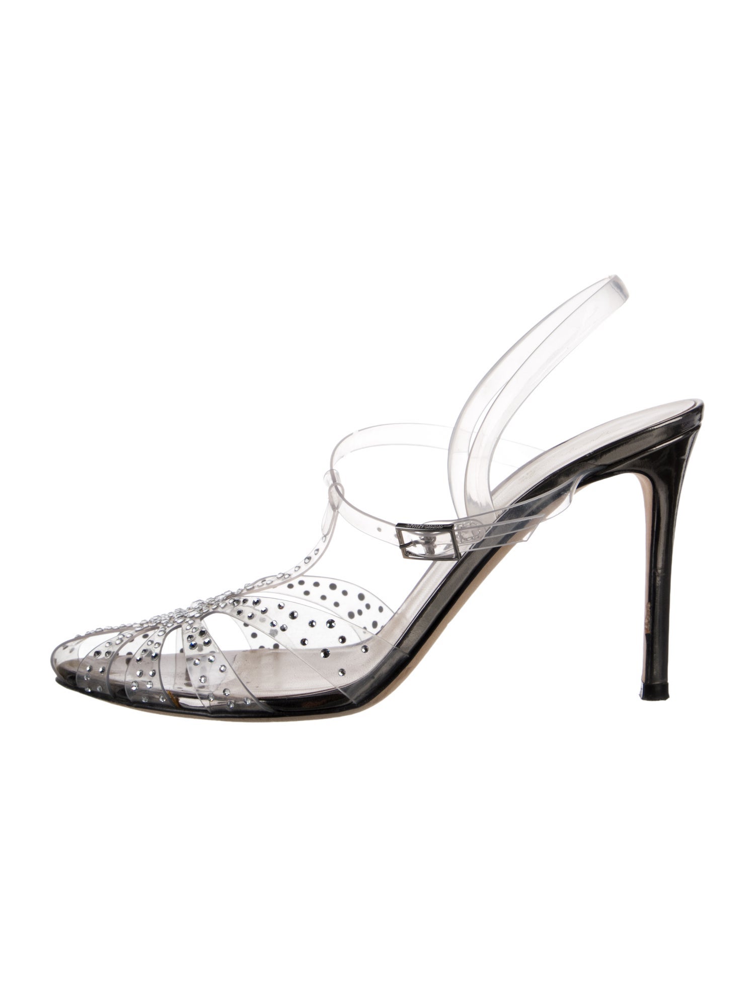 Giorgio Armani PVC Slingback Pumps