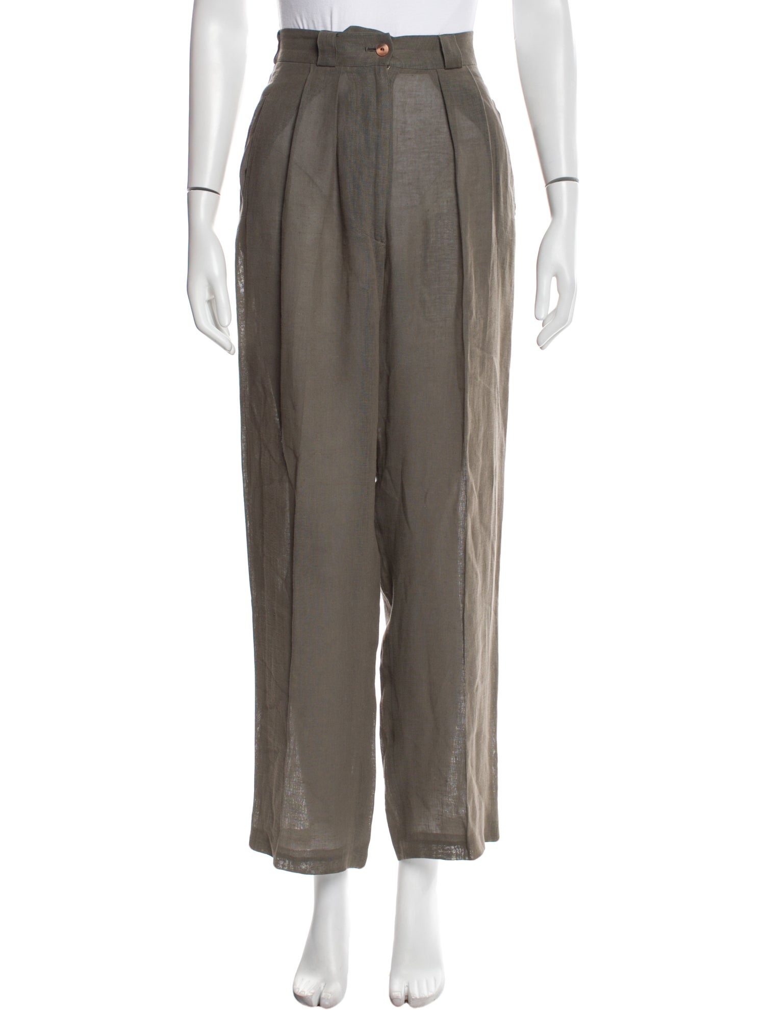 Giorgio Armani Wide Leg Pants
