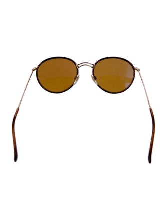 Giorgio Armani Round Tinted Sunglasses