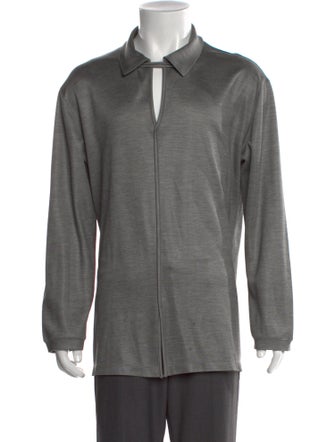 Giorgio Armani Silk Long Sleeve Shirt