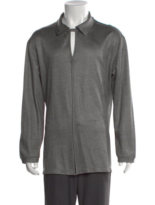 Giorgio Armani Silk Long Sleeve Shirt