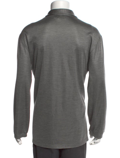 Giorgio Armani Silk Long Sleeve Shirt