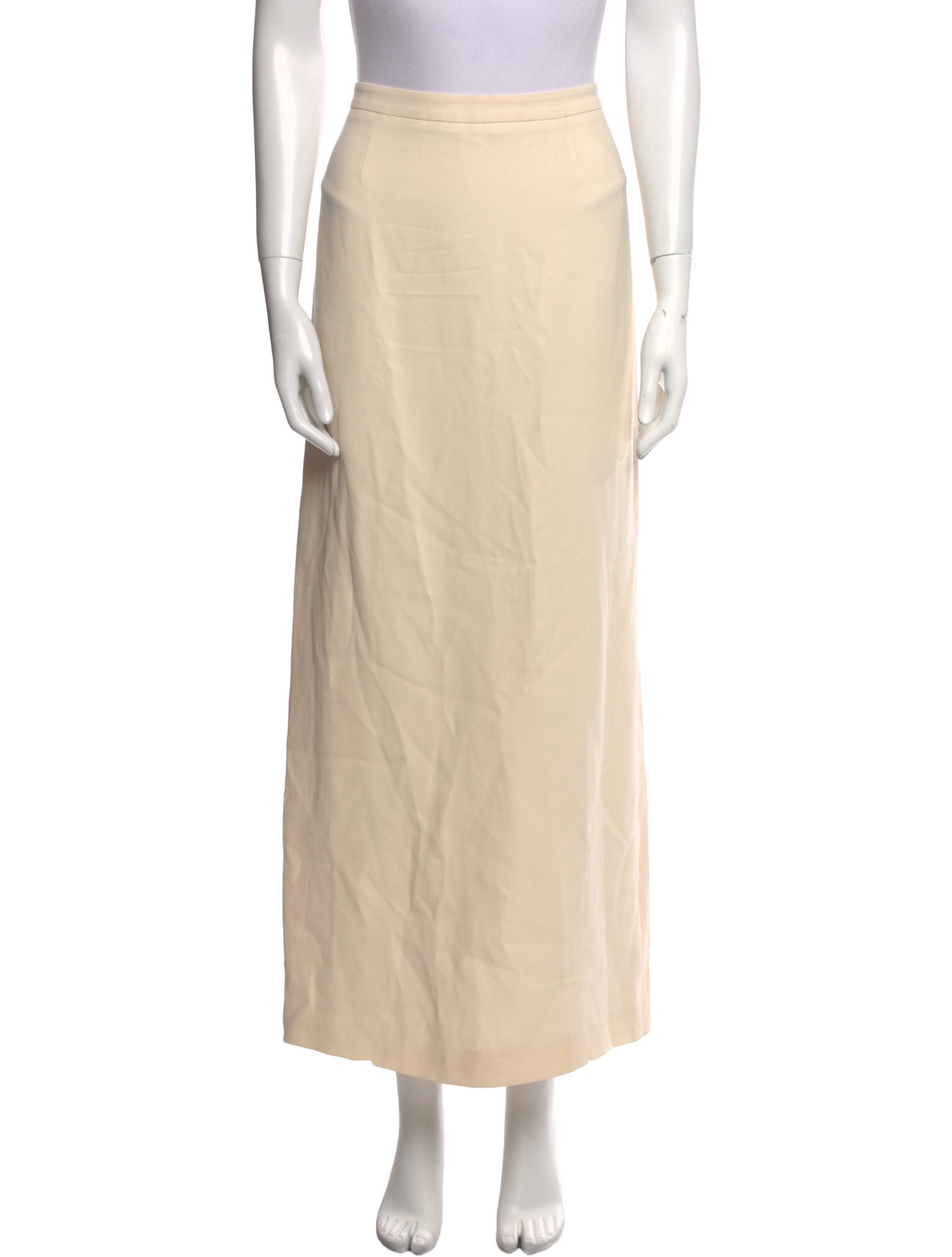 Giorgio Armani Silk Midi Length Skirt