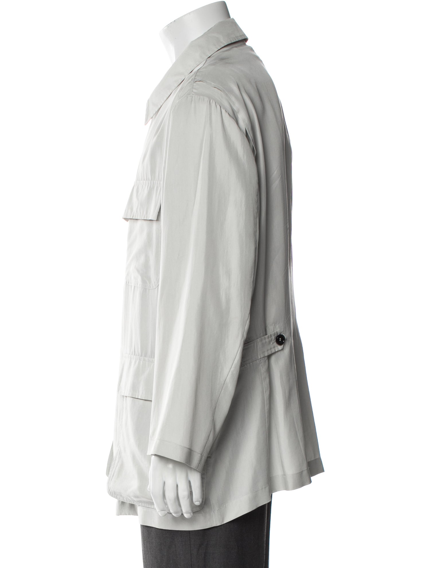 Giorgio Armani Silk Utility Jacket