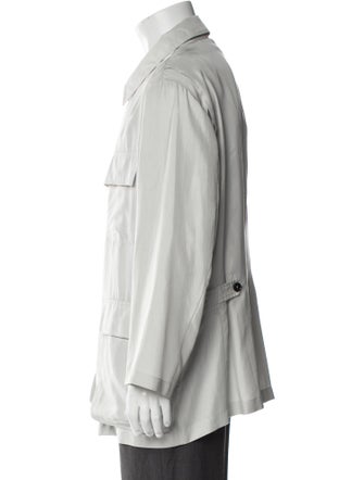 Giorgio Armani Silk Utility Jacket