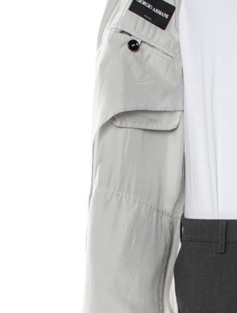 Giorgio Armani Silk Utility Jacket