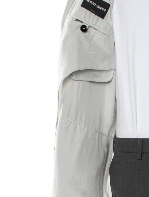 Giorgio Armani Silk Utility Jacket