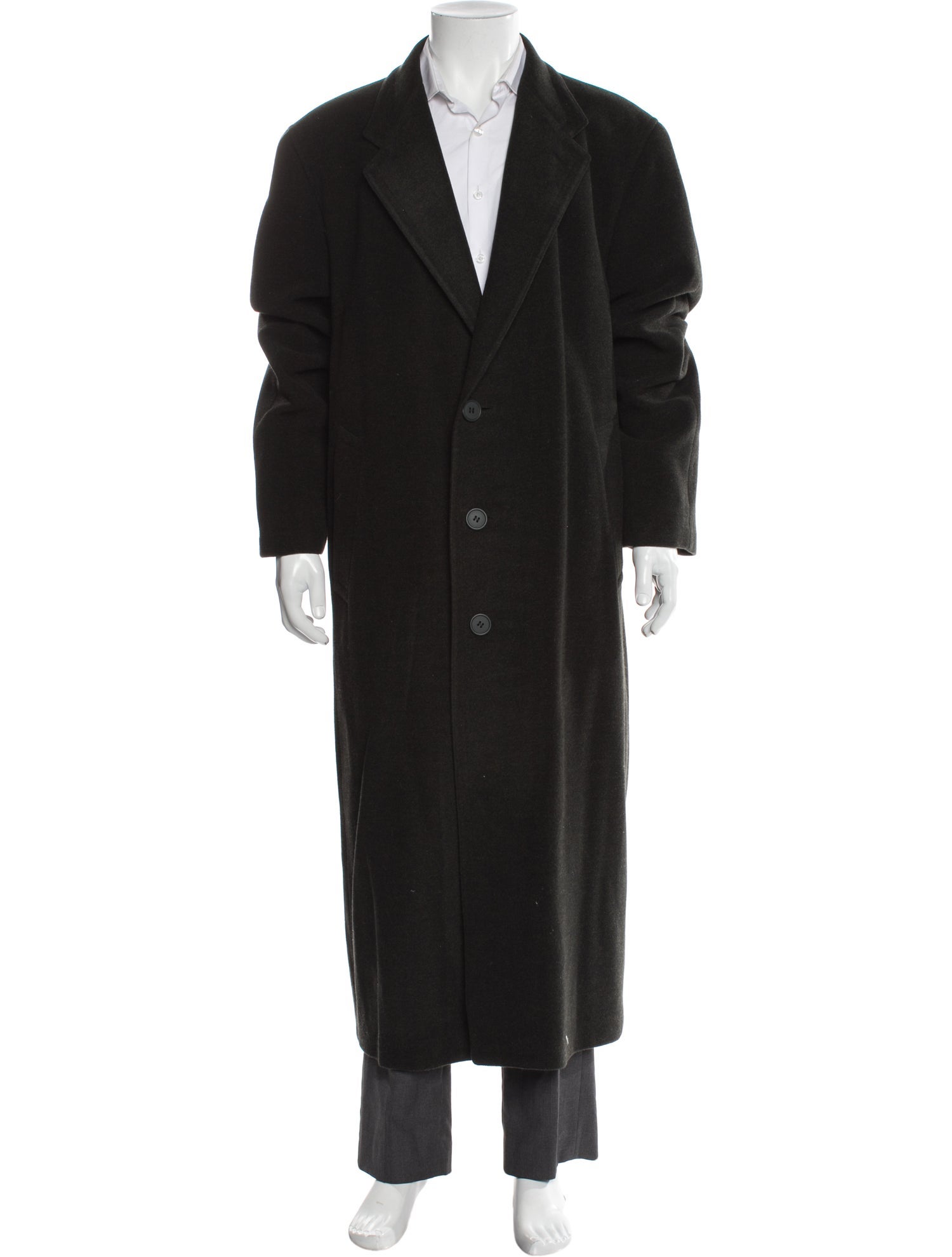 Giorgio Armani Virgin Wool Overcoat