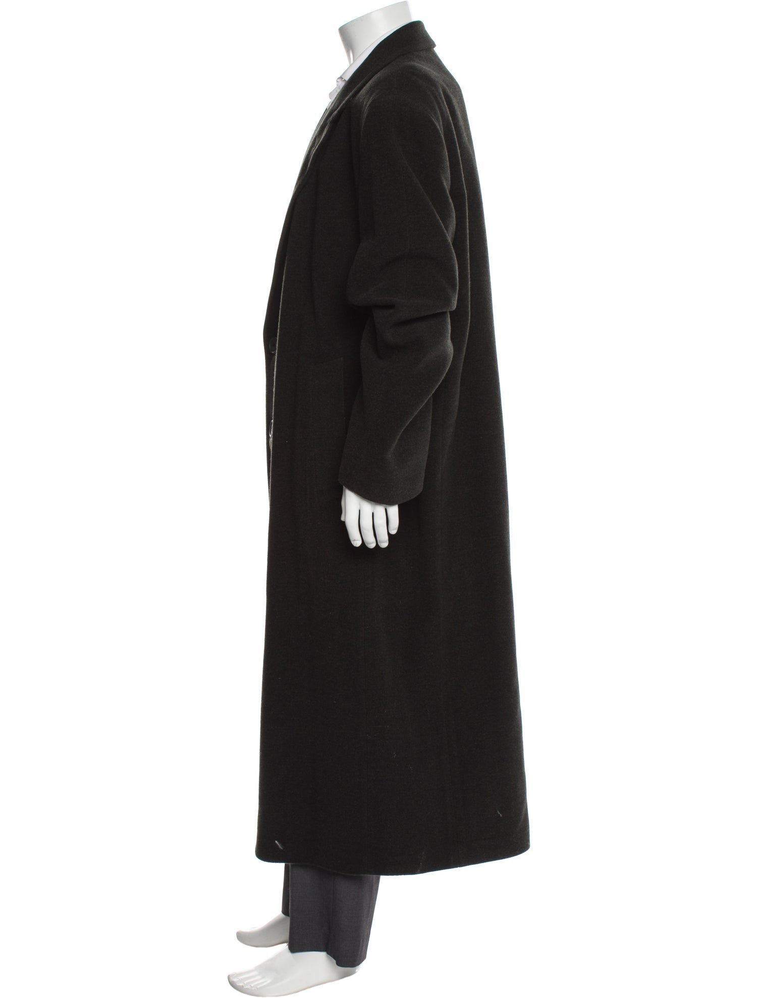 Giorgio Armani Virgin Wool Overcoat