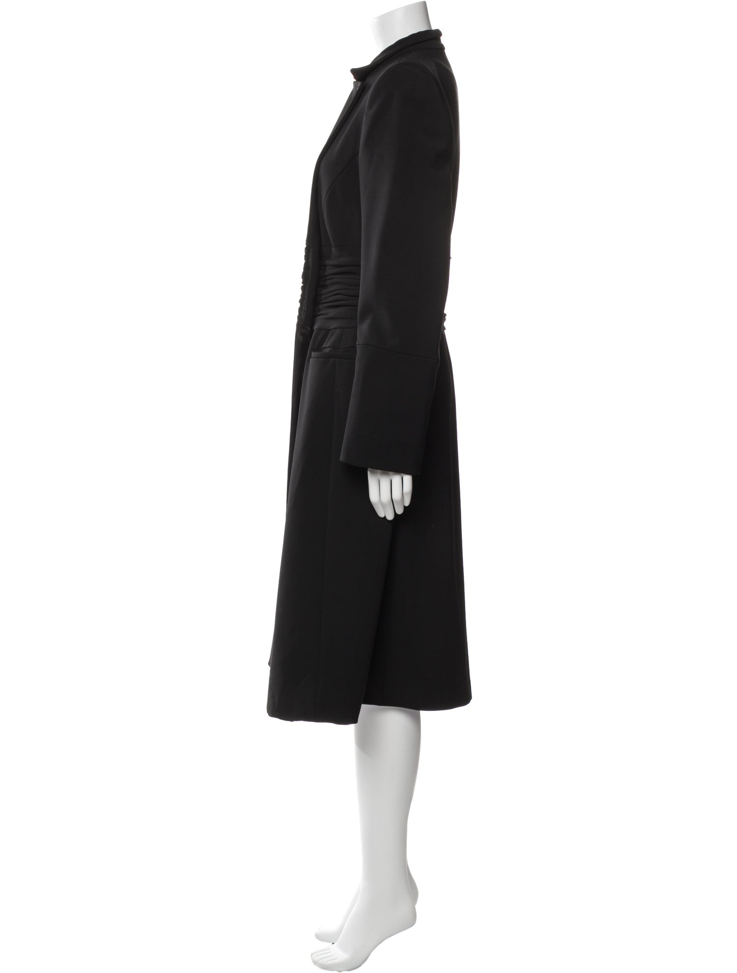 Giorgio Armani Wool Trench Coat