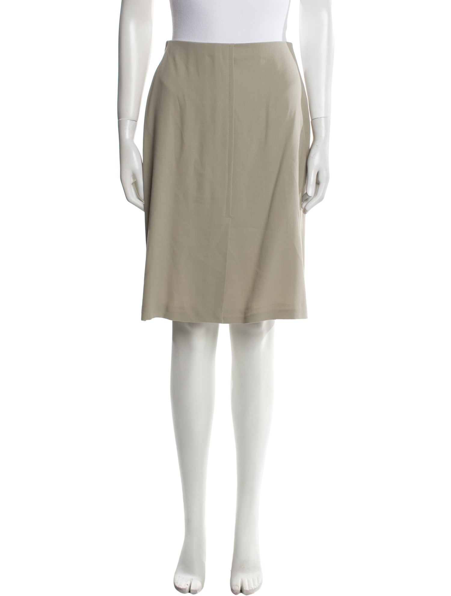 Giorgio Armani Wool Knee-Length Skirt