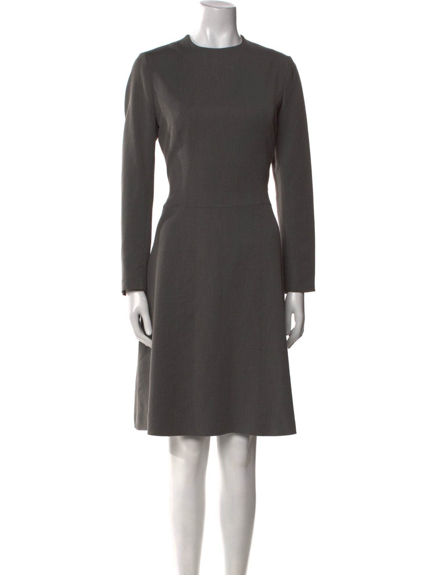 Giorgio Armani Wool Knee-Length Dress