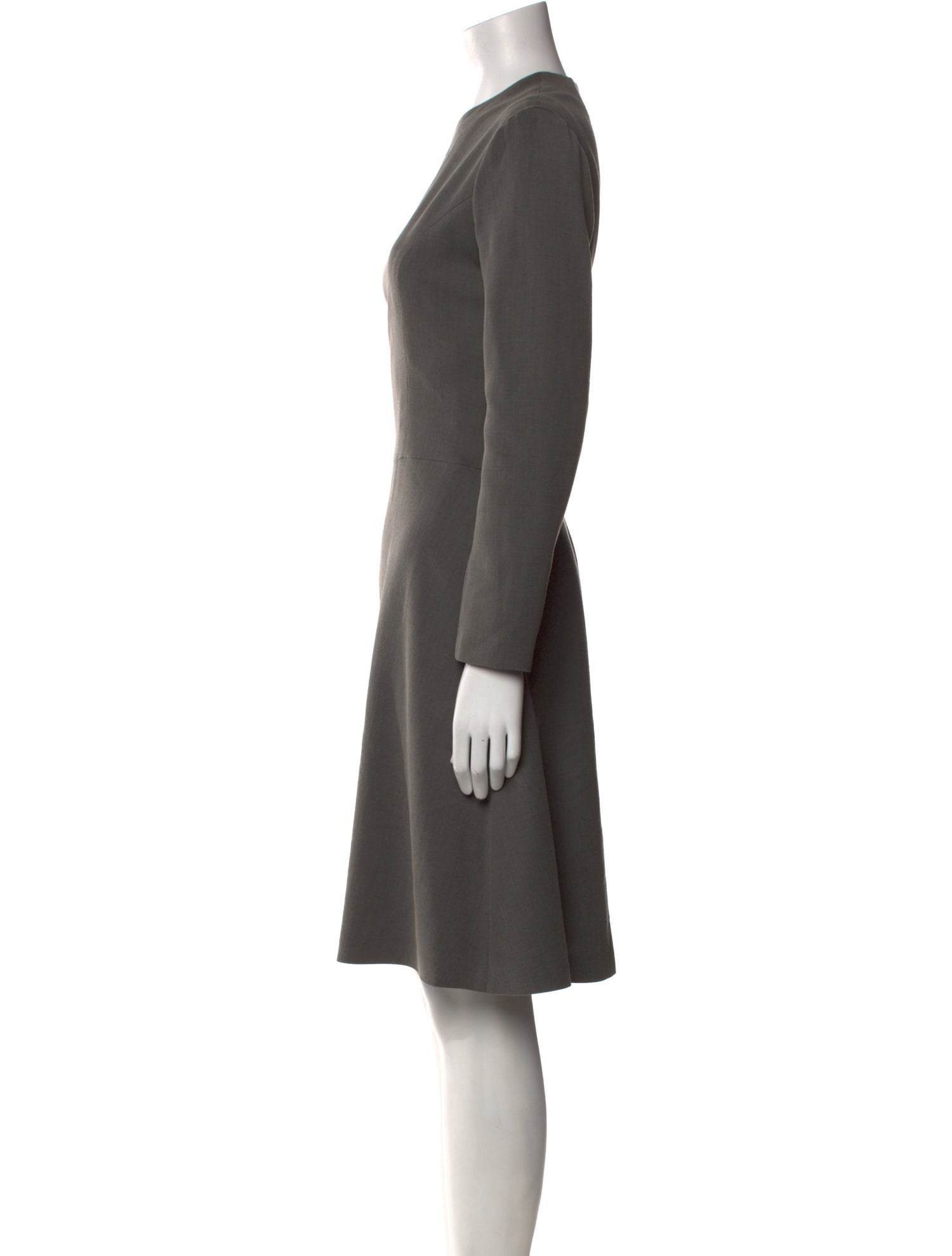 Giorgio Armani Wool Knee-Length Dress