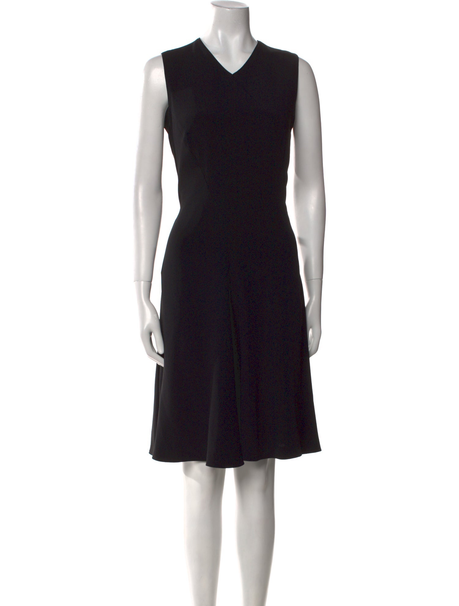 Giorgio Armani V-Neck Knee-Length Dress