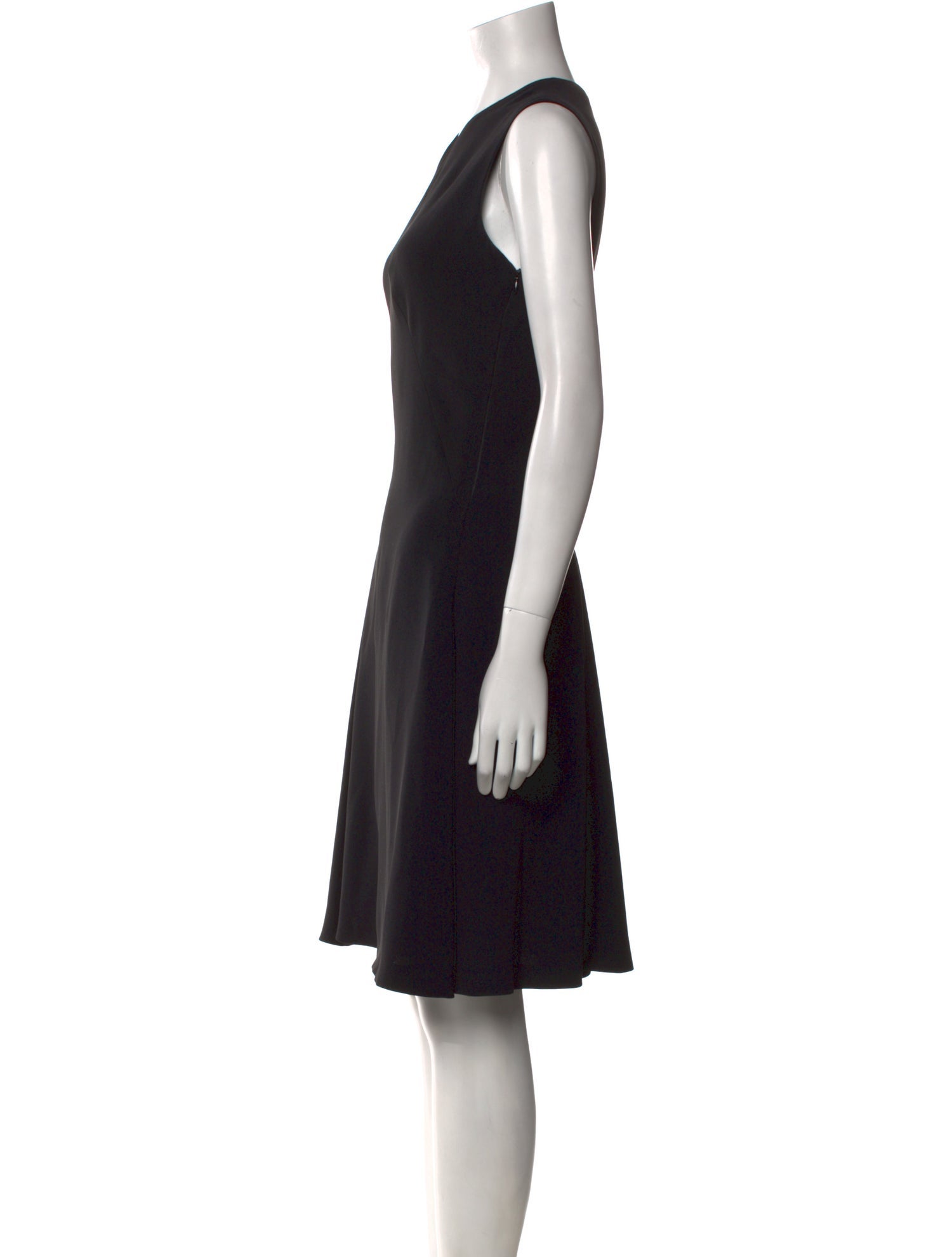 Giorgio Armani V-Neck Knee-Length Dress