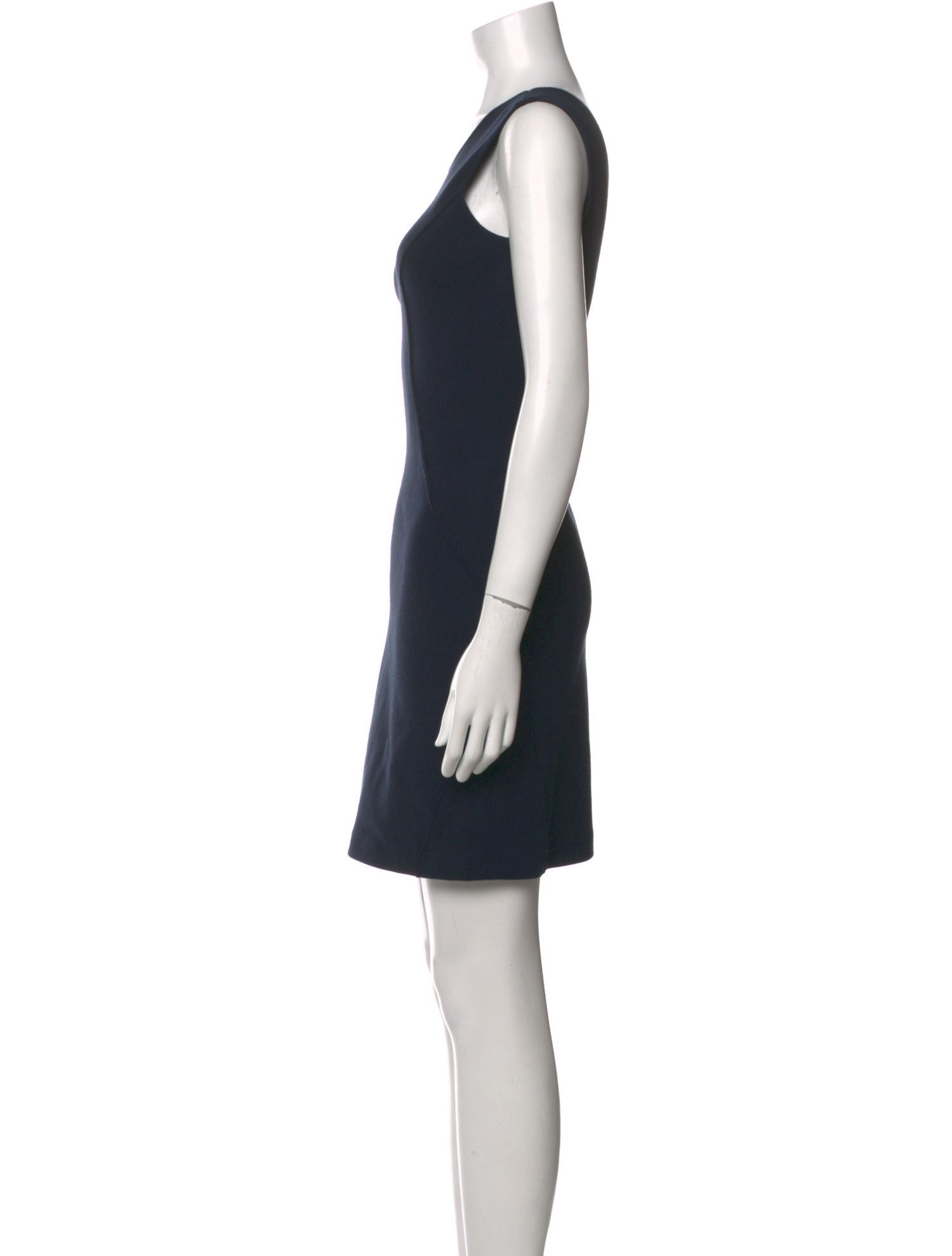 Giorgio Armani Virgin Wool Mini Dress