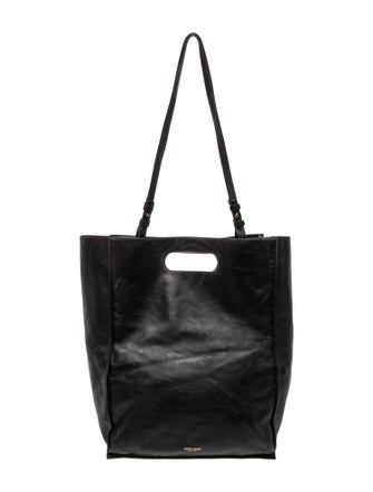 Giorgio Armani Leather Bucket Bag