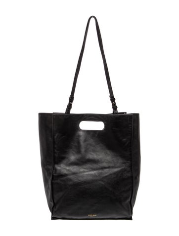 Giorgio Armani Totes Leather Bucket Bag
