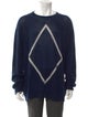 Giorgio Armani Cashmere Graphic Print Pullover
