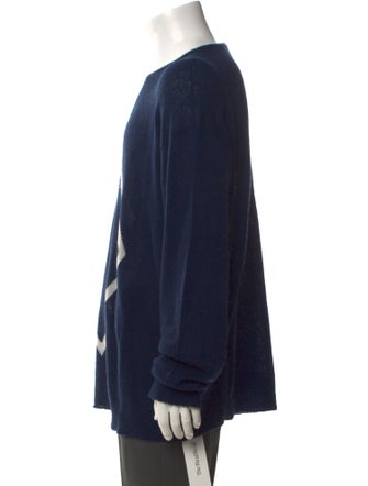 Giorgio Armani Cashmere Graphic Print Pullover