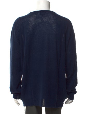 Giorgio Armani Cashmere Graphic Print Pullover