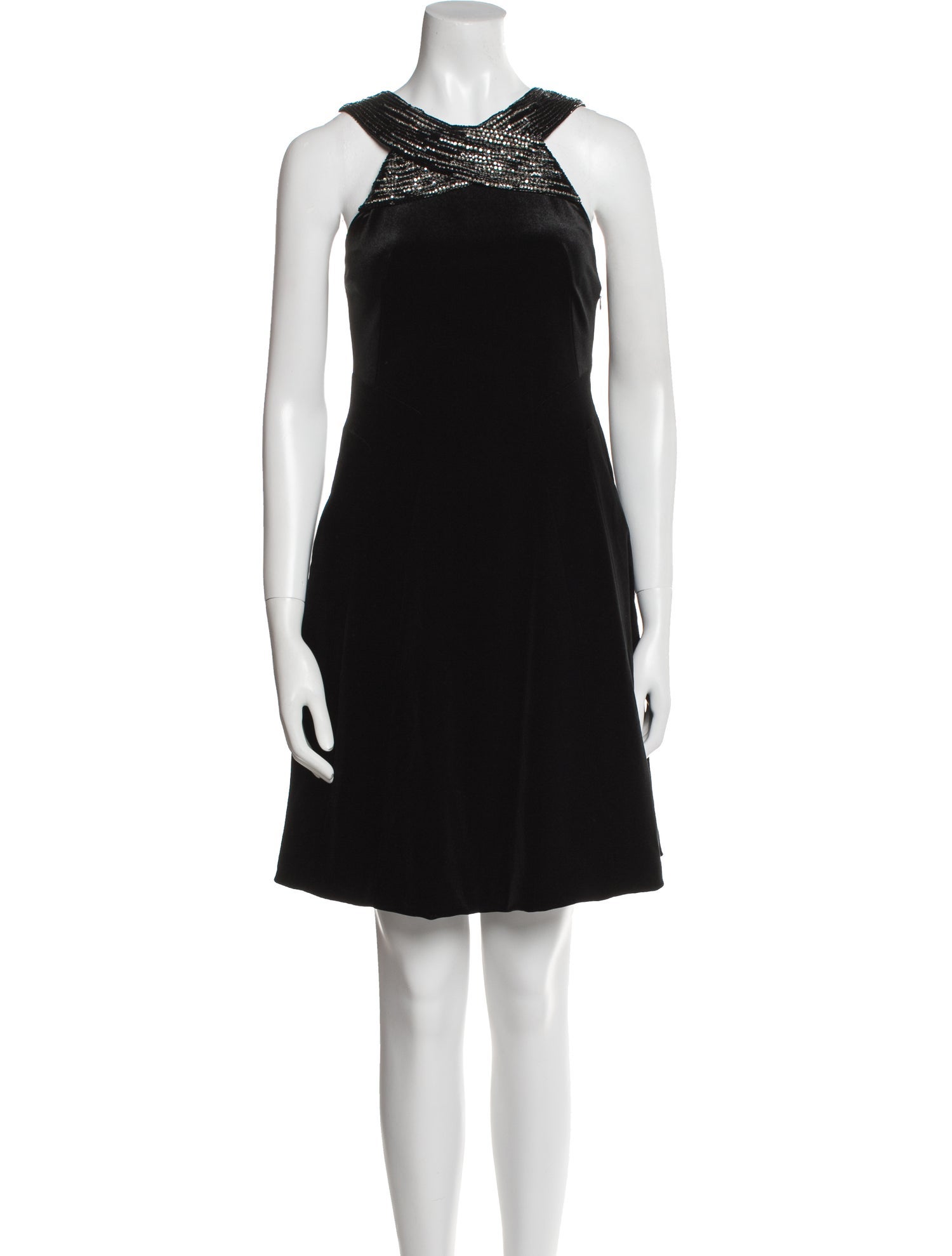 Giorgio Armani Halterneck Mini Dress