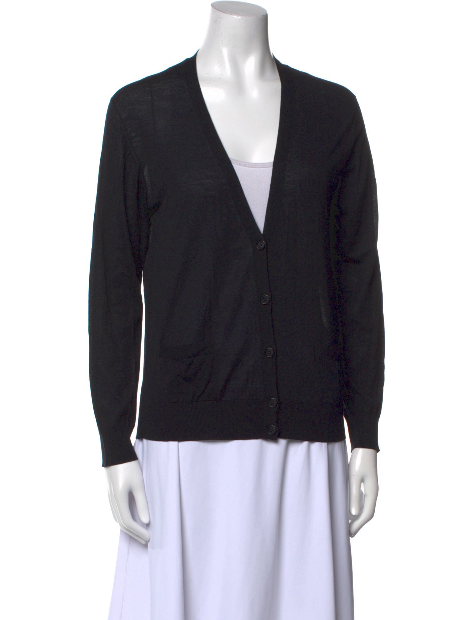 Giorgio Armani Virgin Wool V-Neck Sweater