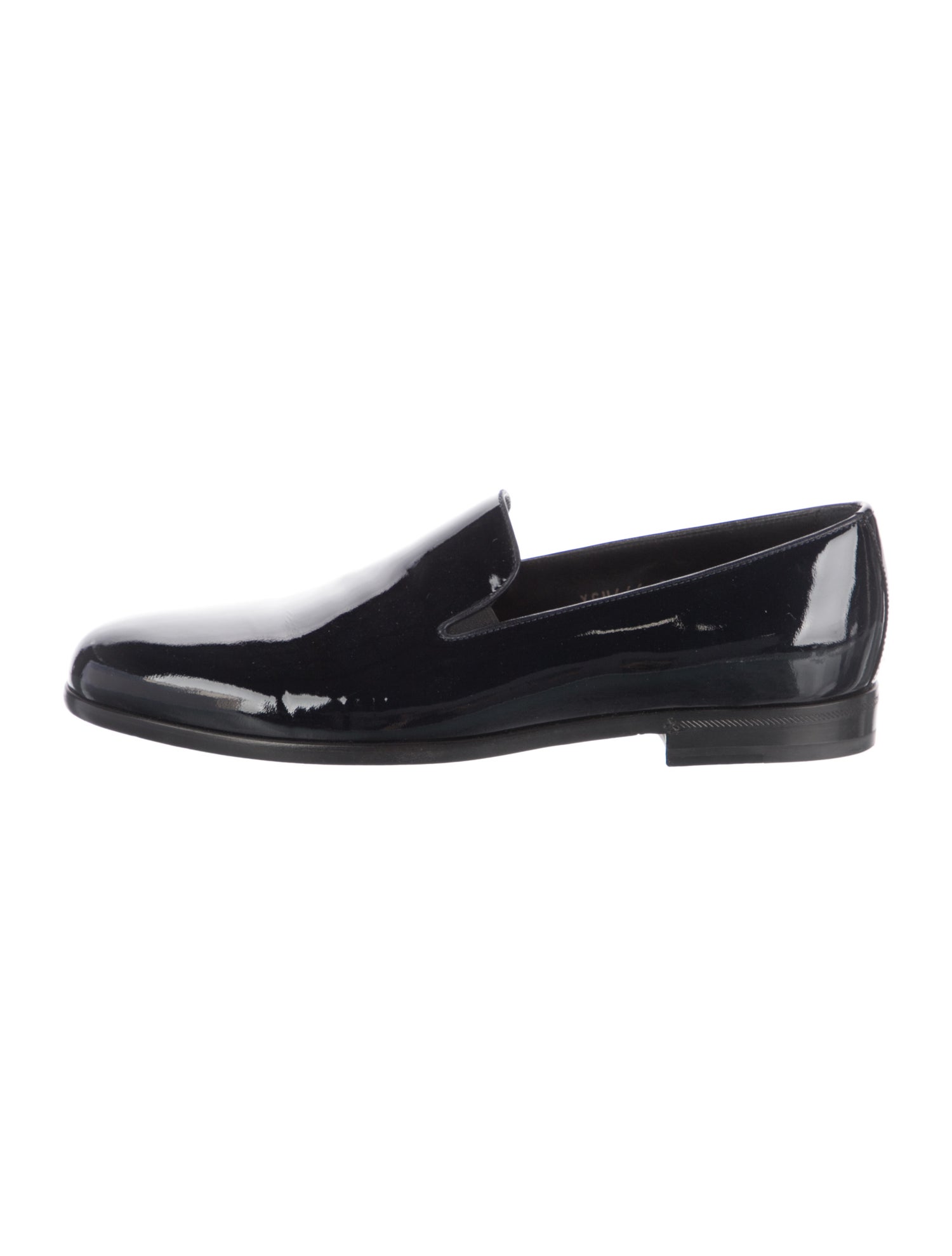 Giorgio Armani Patent Leather Loafers