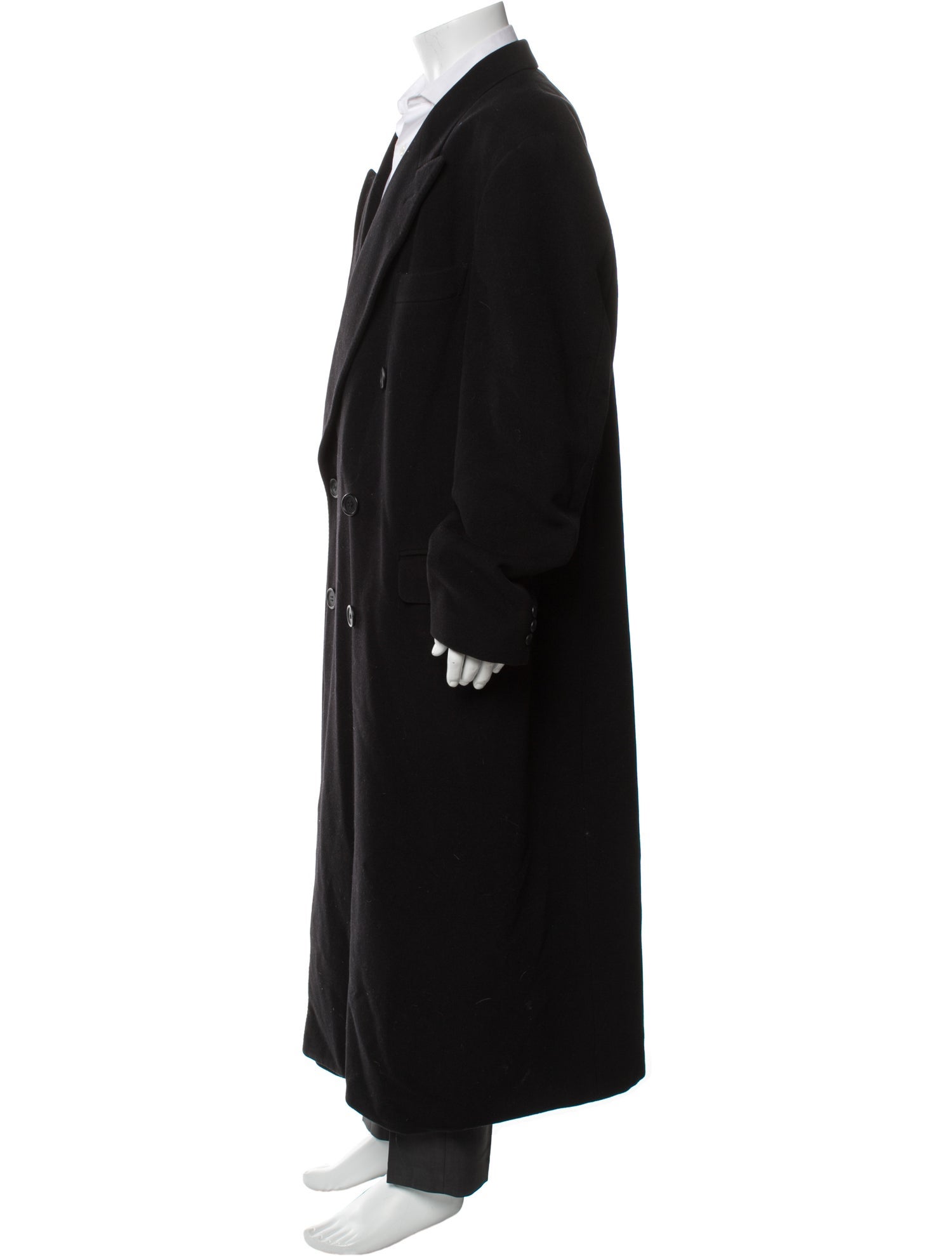 Giorgio Armani Virgin Wool Overcoat