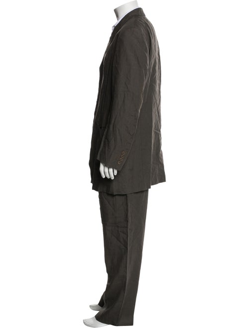 Giorgio Armani Linen Striped Two-Piece Suit