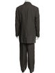 Giorgio Armani Linen Striped Two-Piece Suit